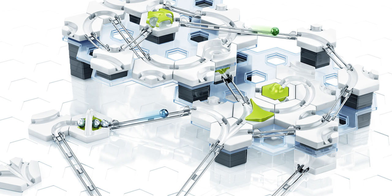 Bild på monterad Gravitrax