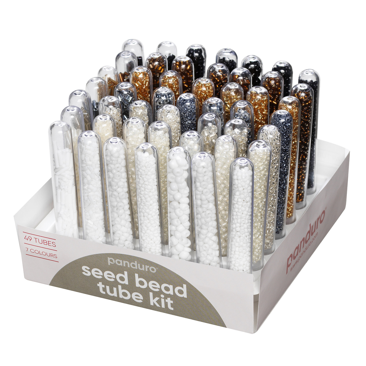 Seed Bead Tube Kit 49p Bling