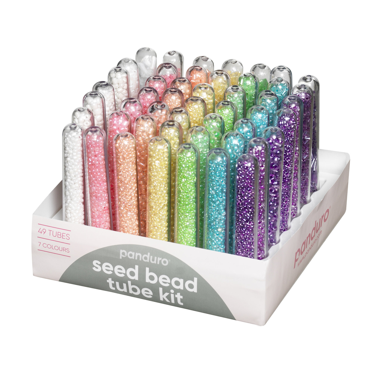 Seed Bead Tube Kit 49p Candy