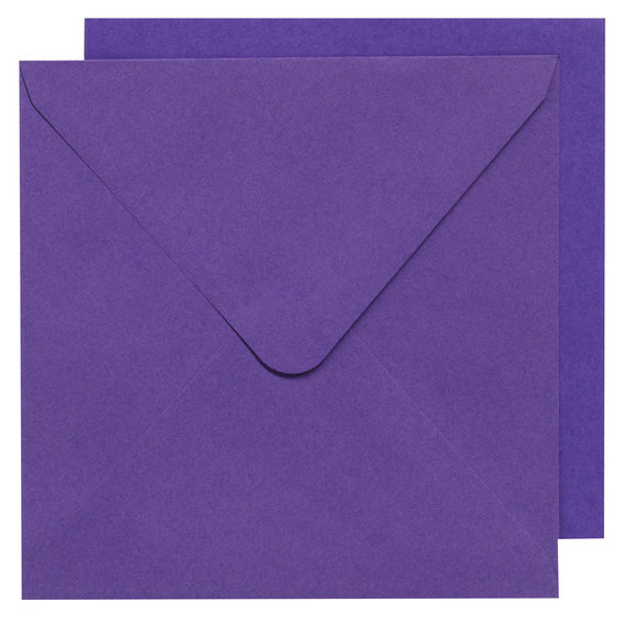 Kortkit Basic 14cm lila 10p