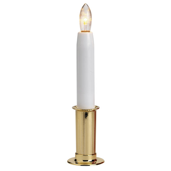 Tärnljus 17 cm guld