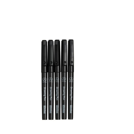 Drawing Pens 0 1 0 8 Black 5p