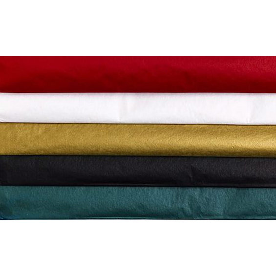 Silkespapper 5p julfärger