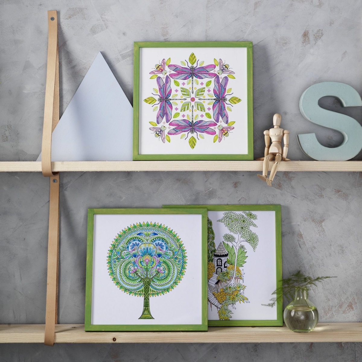 Innrammet fra maleboken!