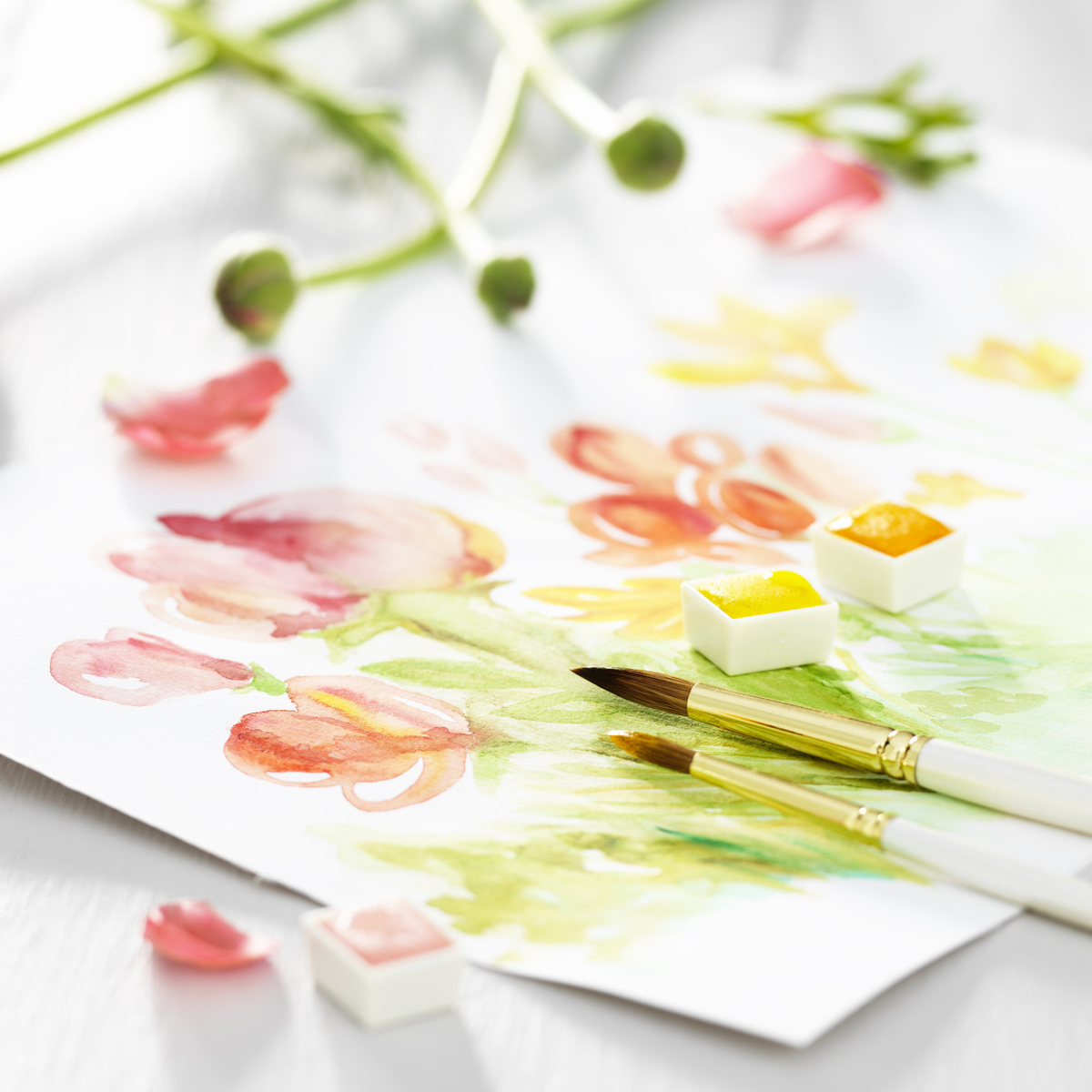 Ta med akvarellen ut